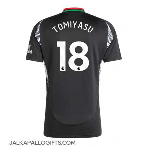 Arsenal Takehiro Tomiyasu #18 Vieraspaita 2024-25 Lyhythihainen